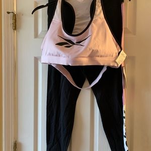Reebok plus size active wear set, NWT